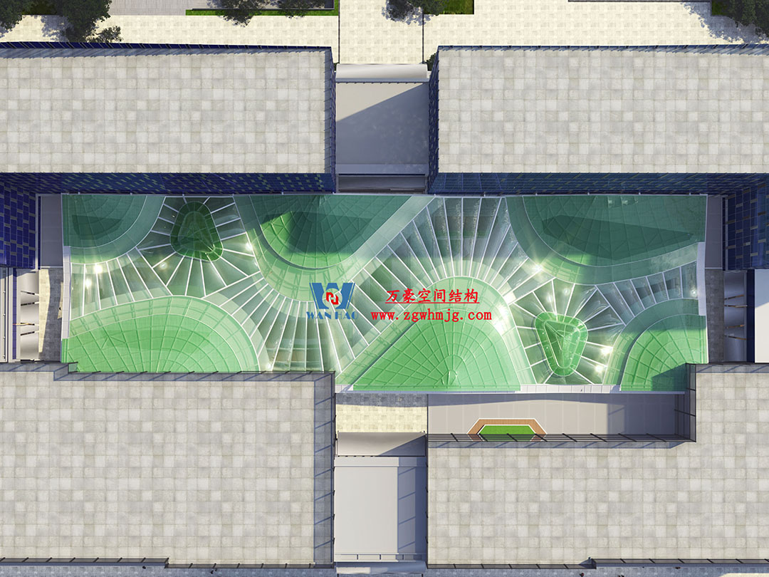 高效協(xié)作|勇于擔(dān)當(dāng)—杭州博多森谷ETFE氣枕連廊天幕項目最新施工進(jìn)展