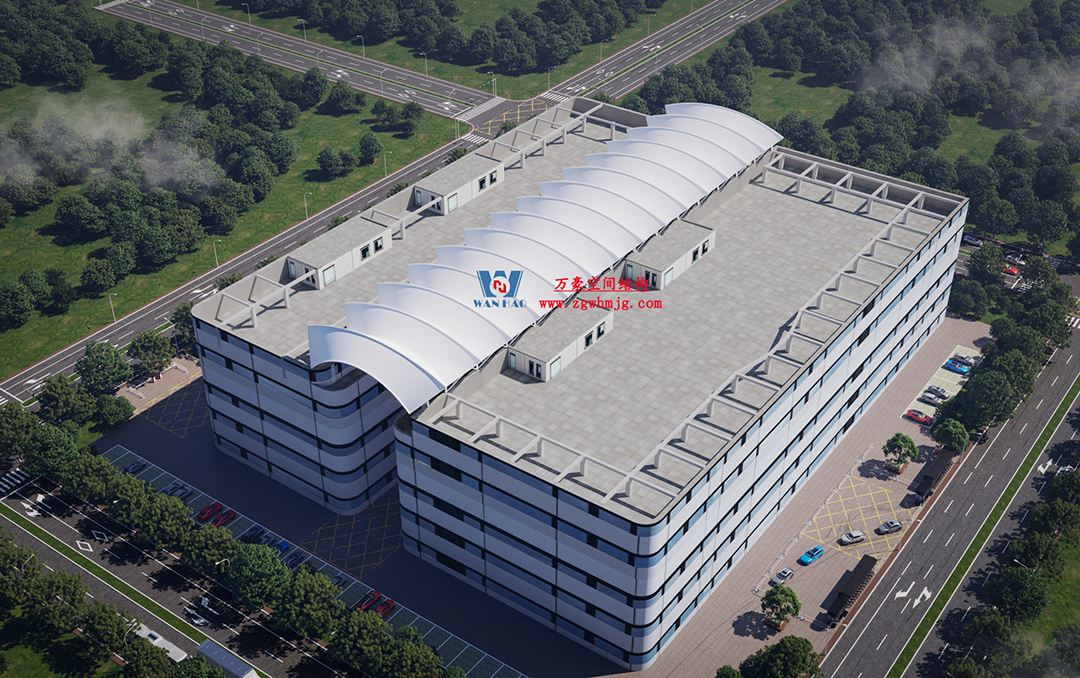 超強臺風"摩羯"狂嘯登陸，這個膜結構天幕經受嚴峻考驗！