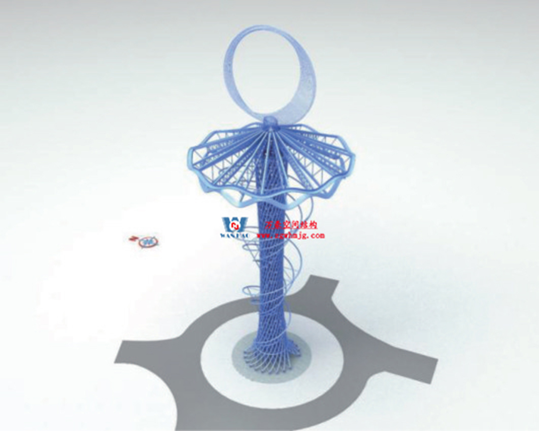 ETFE膜結(jié)構(gòu)地標(biāo)塔—以愛(ài)之名，點(diǎn)亮絲路歡樂(lè)世界