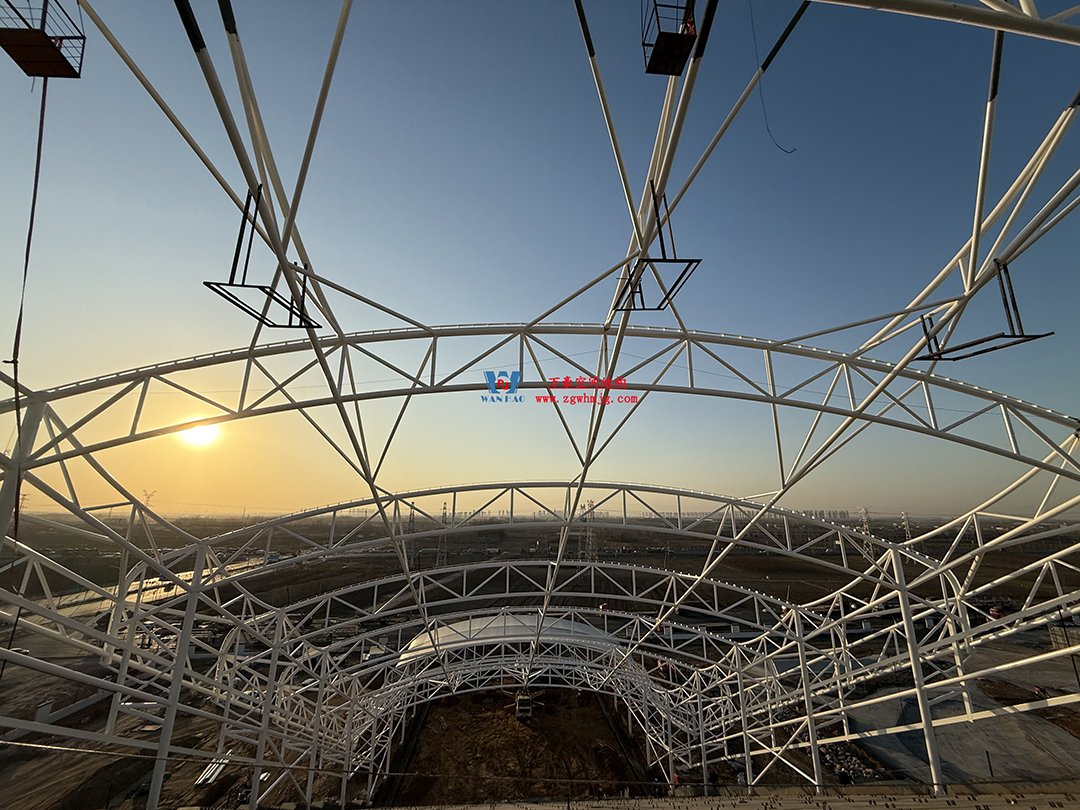 備受青睞的鋼膜結(jié)構(gòu)建筑景觀(guān)