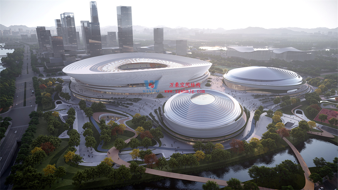 科技賦能品質(zhì)工程 | 萬(wàn)豪集團(tuán)攜手浙大團(tuán)隊(duì)圓滿(mǎn)完成無(wú)錫奧體中心膜結(jié)構(gòu)排水試驗(yàn)驗(yàn)收