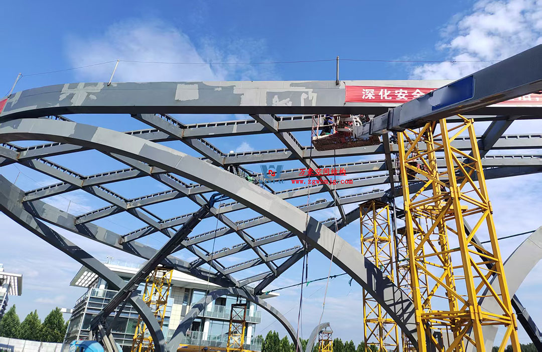 ETFE氣枕膜與雙曲面空間網殼結構結合是什么樣？一起來一睹真容